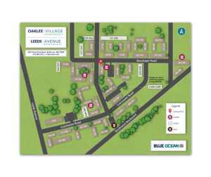 oaklee village apartments map