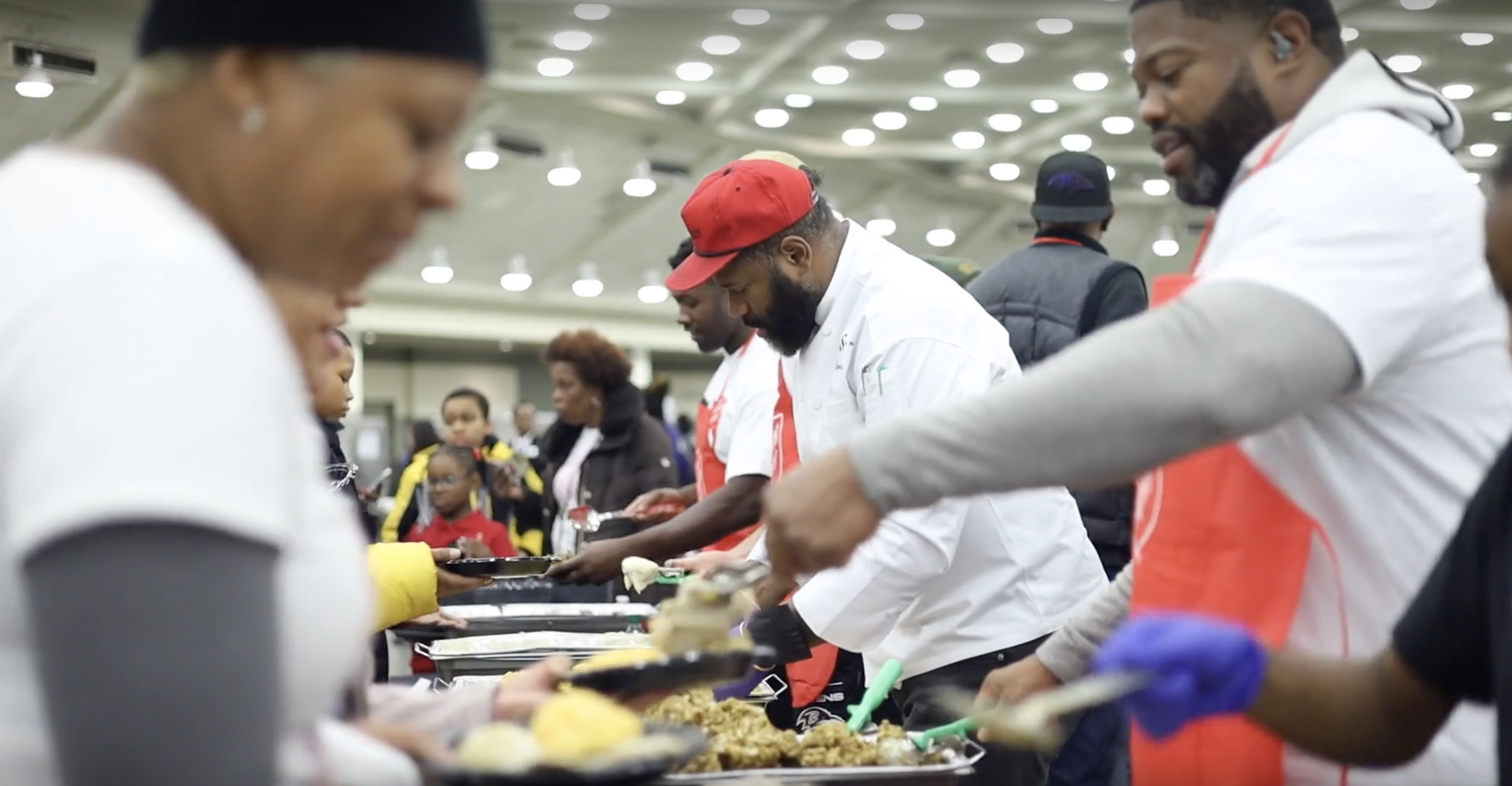 TRUCares volunteering at 53 Families Foundation’s Thanksgiving Dinner